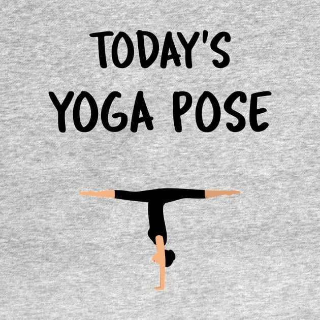 Today's Yoga Pose - Handstand by Via Clothing Co